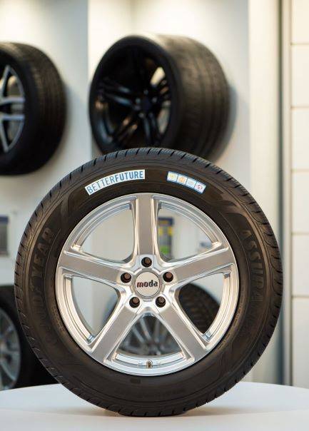 Goodyear sviluppa un pneumatico con il 70% di materiali a ridotto impatto ambientale