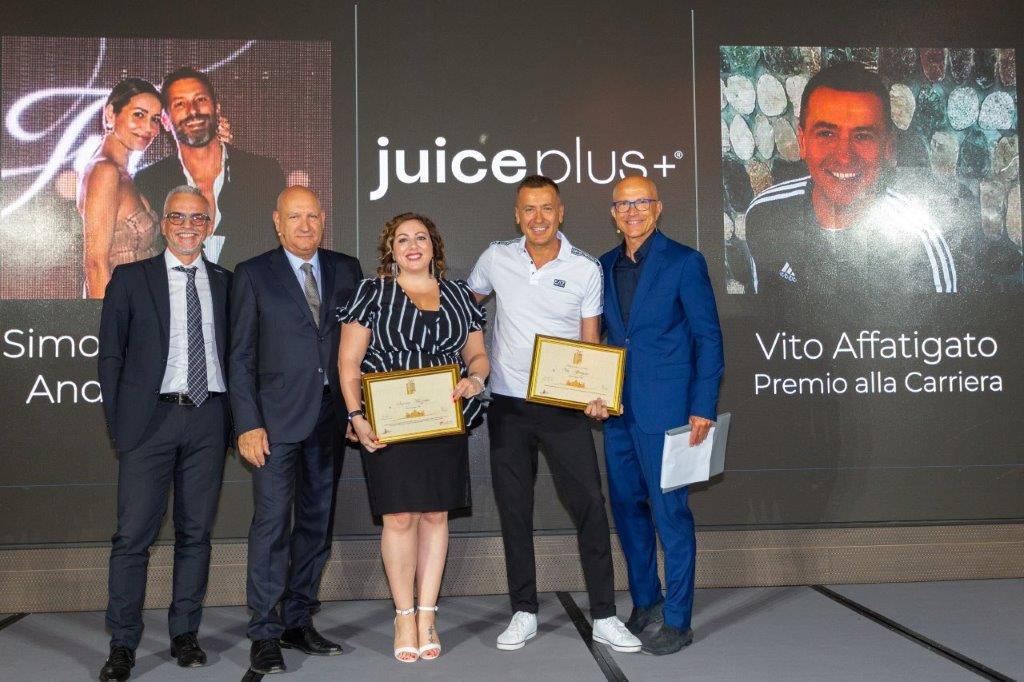 Juice Plus+ pluripremiata durante la 26° Edizione del Premio Nazionale Avedisco
