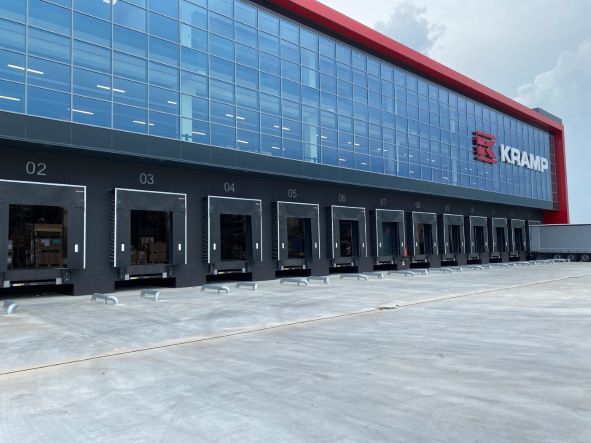 I sistemi di carico-scarico Hormann per il centro logistico di Kramp Italia