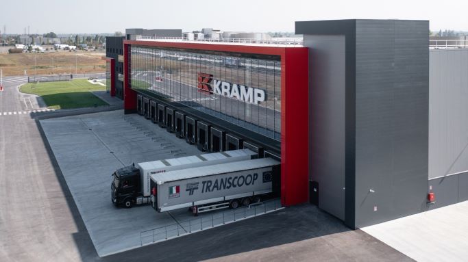 I sistemi di carico-scarico Hormann per il centro logistico di Kramp Italia
