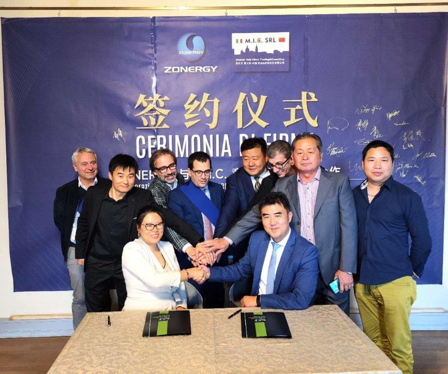 Il  player cinese Zonergy rafforza la presenza in Italia siglando una partnership con la Mic di Mantova