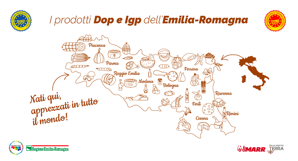 Marr è partner del progetto “Prodotti Dop e Igp dell’Emilia Romagna. Nati qui, apprezzati in tutto il mondo"