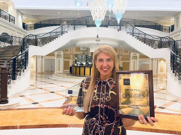 L'imprenditrice italiana Monica Perna vince i prestigiosi Mea Business Awards