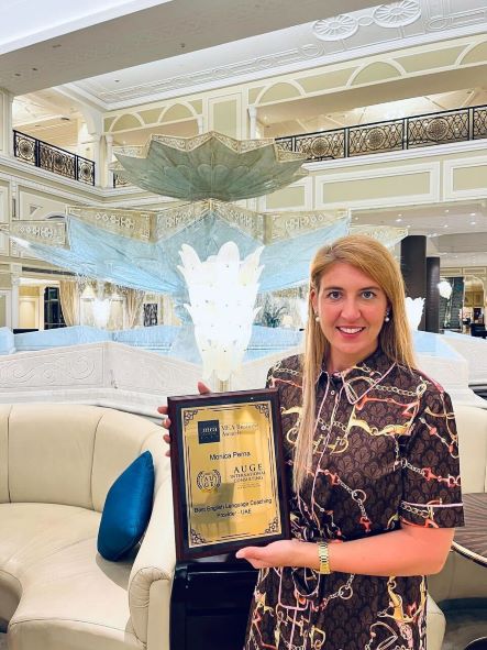 L'imprenditrice italiana Monica Perna vince i prestigiosi Mea Business Awards