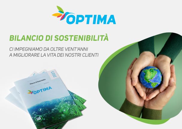 Optima Italia pubblica il primo Bilancio di Sostenibilità