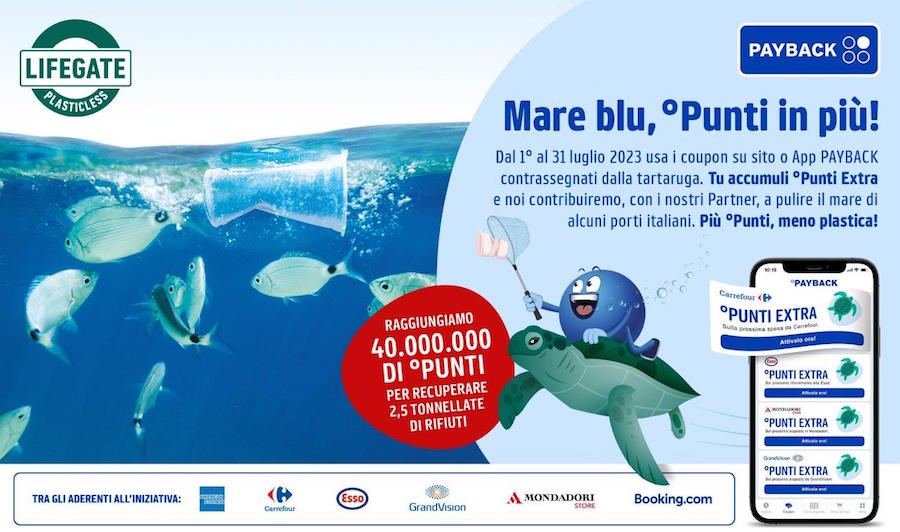 Payback sostiene il progetto #plasticless di Lifegate