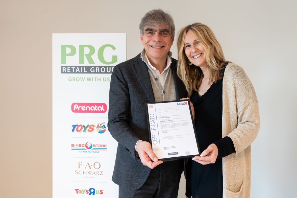 Prg Retail Group è tra le prime società retail in Italia a ottenere la certificazione per la parità di genere