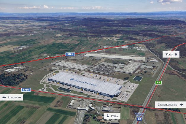 Green Retail  - Panattoni Italia lancia lo sviluppo di una struttura logistica di 90.000 mq vicino a Torino dopo l'acquisizione del sito 