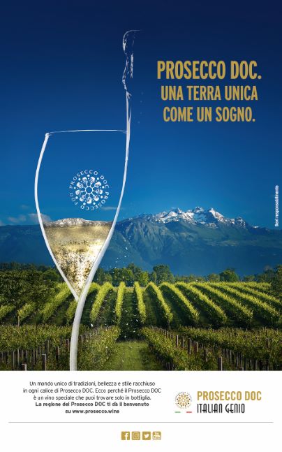 Massiccia campagna promozionale per il Prosecco Doc