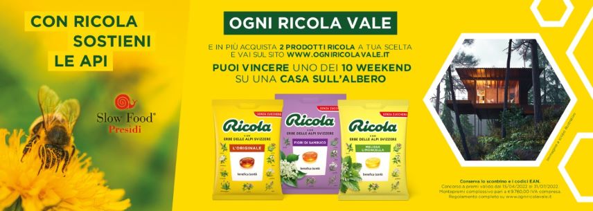Ricola celebra la Giornata Mondiale delle Api insieme a Slow Food