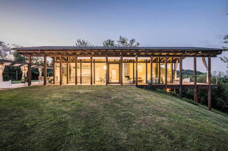 Architettura sensibile e natura in casa