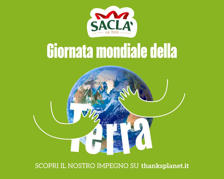 Saclà celebra la Giornata mondiale della Terra con azioni concrete che contribuiscono al benessere del Pianeta