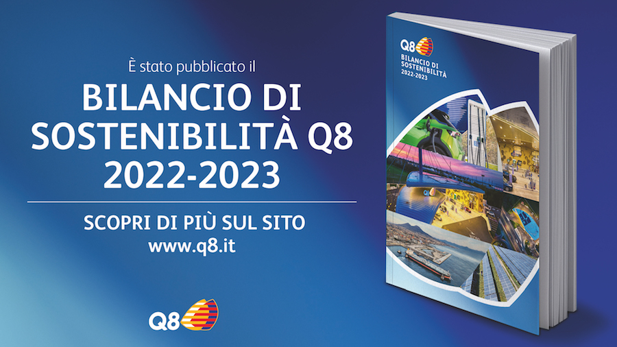 Q8 pubblica il bilancio di sostenibilità 2022-2023