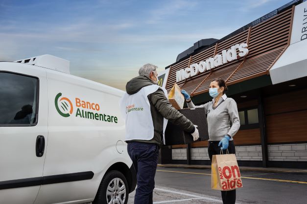 Torna il progetto di solidarietà di McDonald's “Sempre aperti a donare”