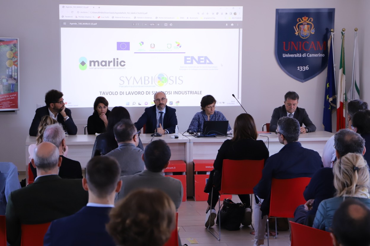 Marlic ed Enea sostengono le imprese marchigiane per la simbiosi industriale