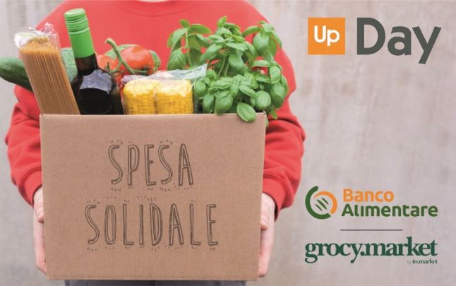 Up Day lancia l’operazione spesa solidale in favore di Banco Alimentare