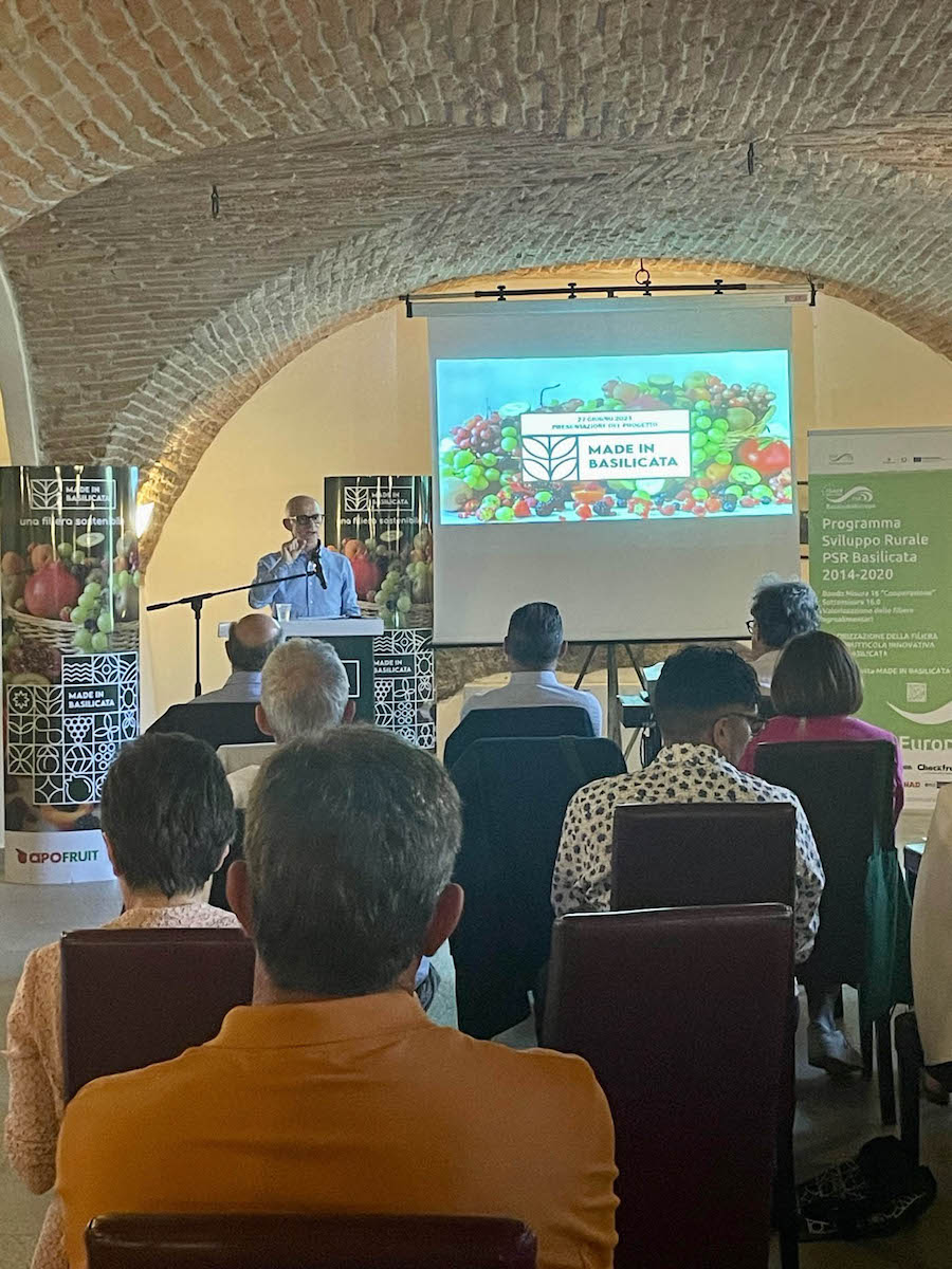 Progetto ortofrutta Made in Basilicata: 190 le aziende coinvolte