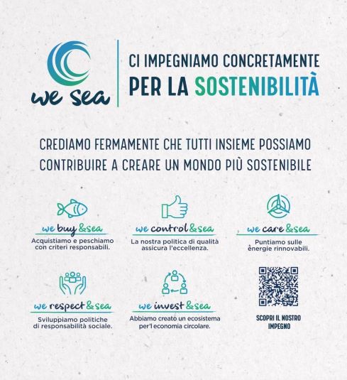 Mare Aperto contribuisce a una maggiore sostenibilità attraverso il programma We Sea