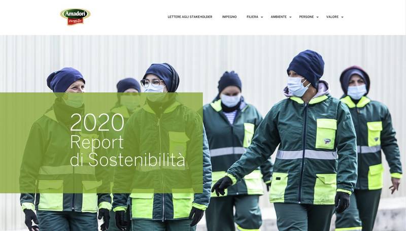 Amadori punta sul digital per il primo Report di Sostenibilità