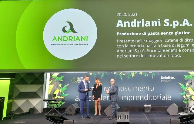 Ad Andriani assegnato il Best managed companies da Deloitte Private