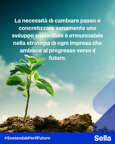 Banca Sella lancia il mutuo green dedicato alle aziende