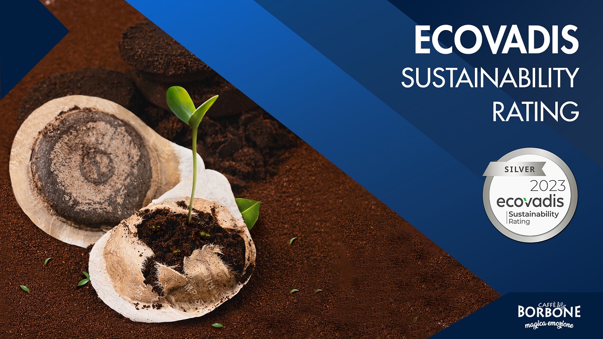 Caffè Borbone conferma la Silver Medal nel Sustainability Rating di EcoVadis
