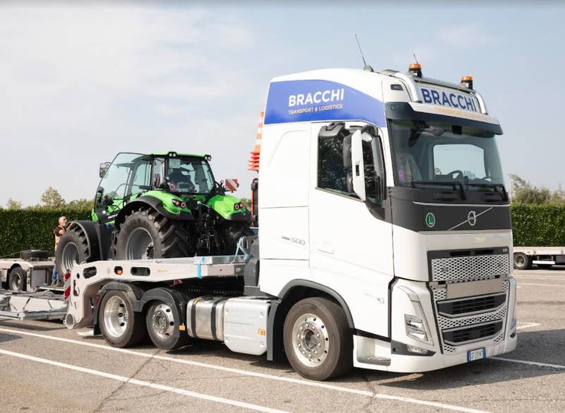 Bracchi ai vertici europei nel trasporto agricolo, il settore cresce del 35%