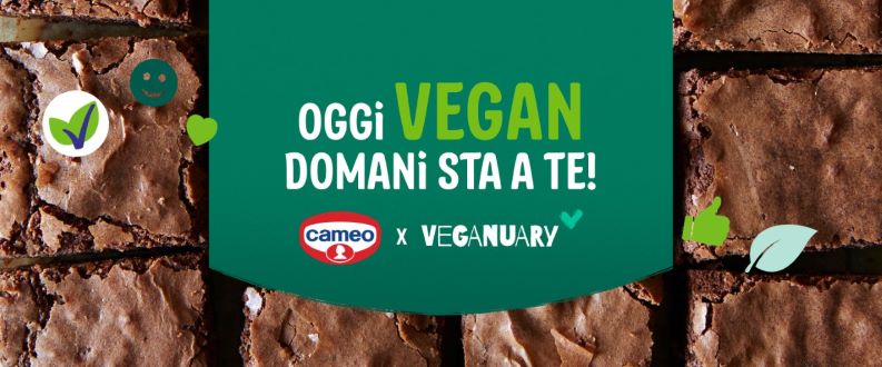 Cameo aderisce a Veganuary anche nel 2023