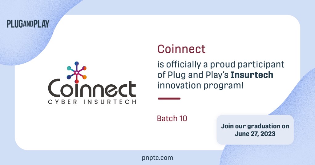 Coinnect selezionata per il Plug and Play Insurtech Innovation Program