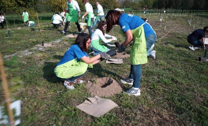 Curtiriso partecipa a Rice for Future, la giornata di forestazione organizzata da Rete Clima