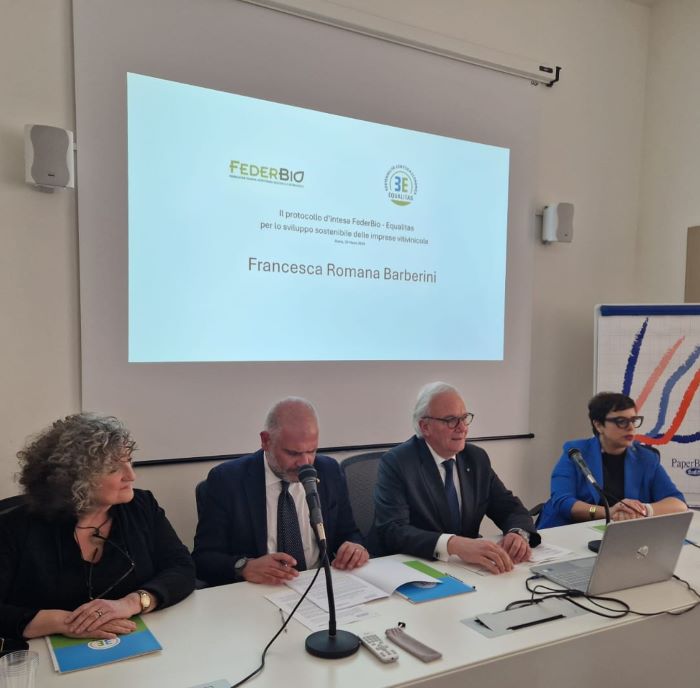 Equalitas e FederBio, insieme nel protocollo d’Intesa per lo sviluppo sostenibile delle imprese vitivinicole