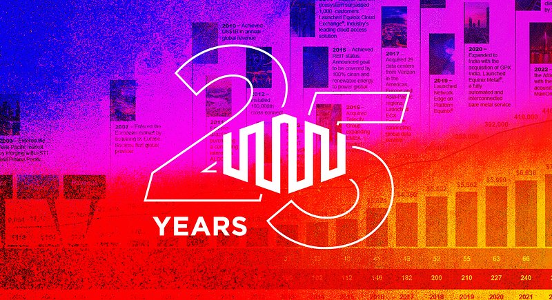 Equinix compie 25 anni e guarda al futuro delle infrastrutture digitali