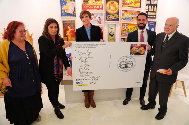 Presentato il francobollo per i 110 di storia della Molisana