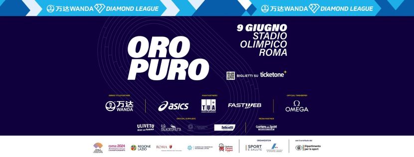 Il pastificio Felicetti è sponsor del Golden Gala di atletica