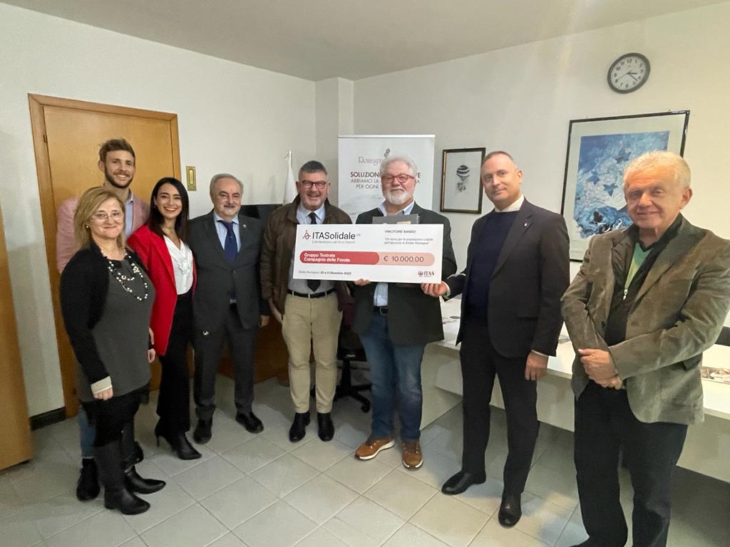 ITAS Mutua e ITASolidale consegnano 60.000 euro per aiutare le associazioni del Terzo Settore colpite dall’alluvione in Emilia