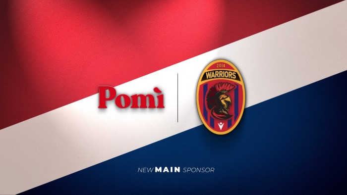 Pomì è il nuovo main sponsor dei Macron Warriors Sabbioneta