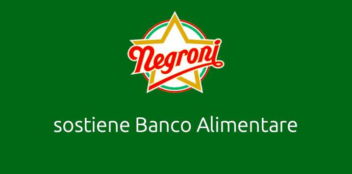 Negroni consolida la collaborazione con Banco Alimentare e dona 250 mila pasti