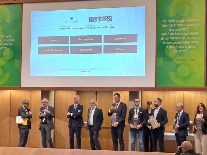 Recuperiamo riceve il premio nazionale per l’Innovazione nei servizi promosso da Fondazione Cotec