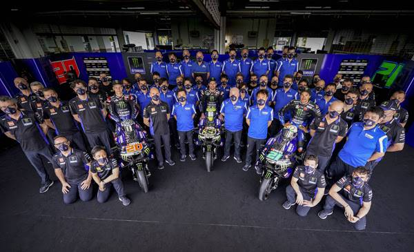 Le maschere dell’italiana Bls scelte da Monster Energy Yamaha MotoGP per proteggere piloti e team