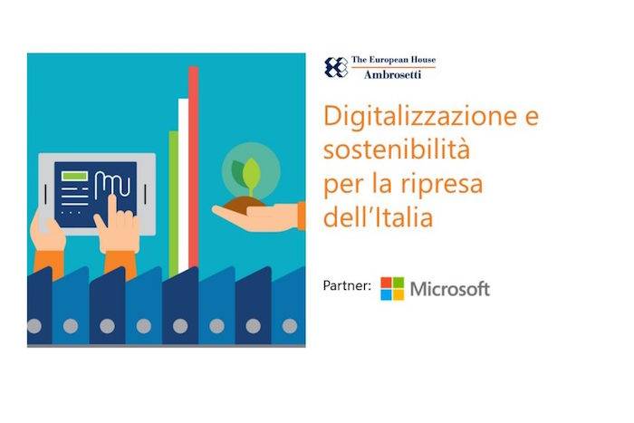 The European House - Ambrosetti e Microsoft rilasciano uno studio sull’impatto del digitale nello sviluppo sostenibile