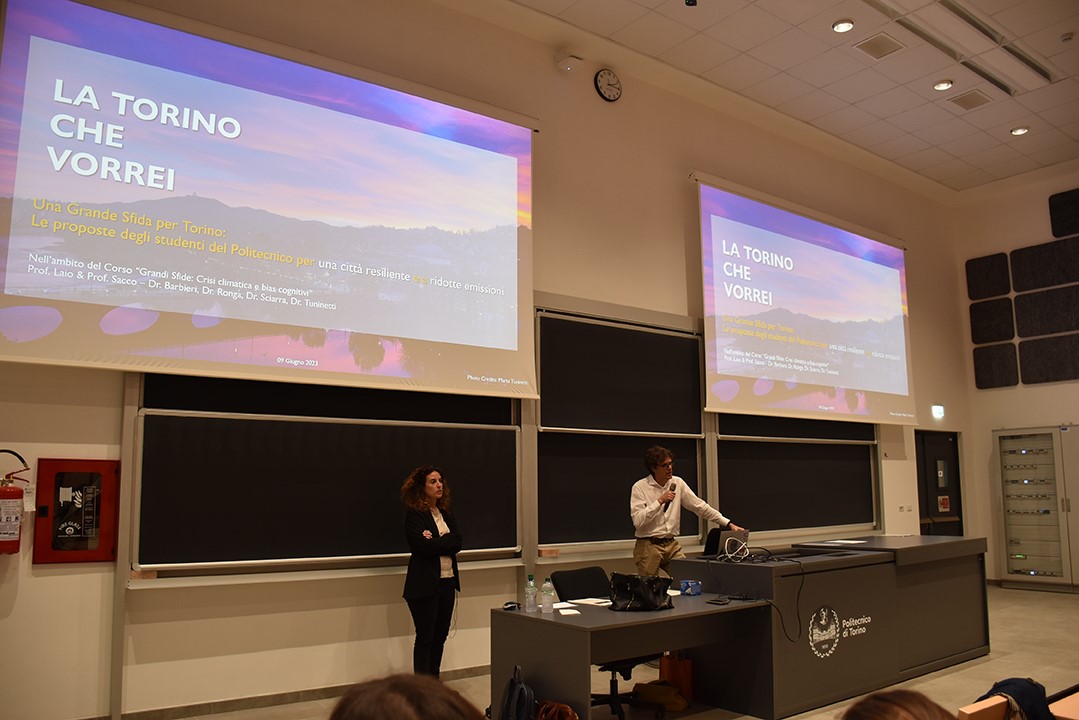 Una grande sfida per Torino: le proposte degli studenti del Politecnico di Torino per una città resiliente e a ridotte emissioni