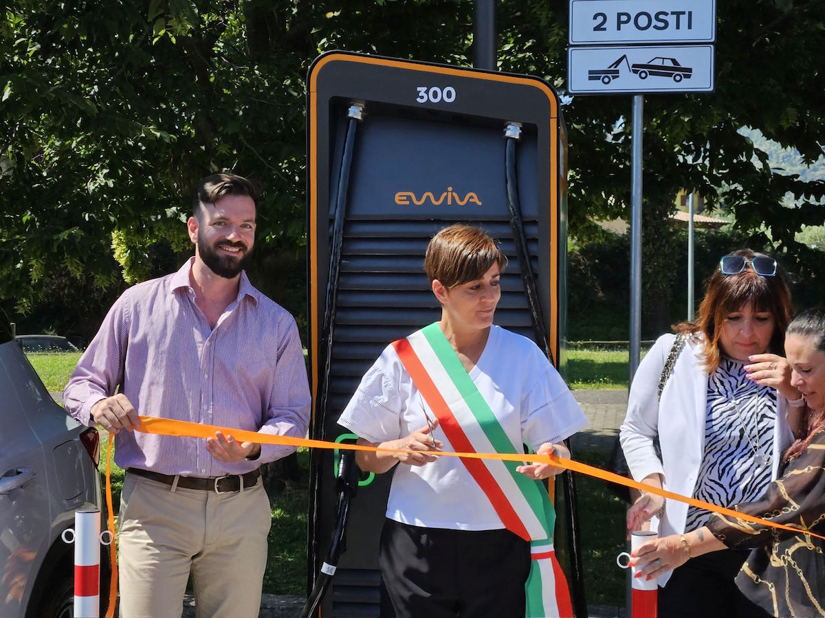 La ricarica ultra-veloce per veicoli elettrici Ewiva arriva a San Cesareo