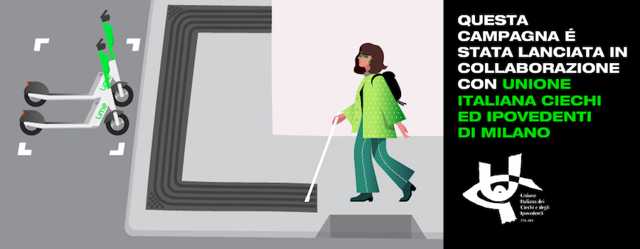 Lime e Unione Italiana Ciechi e Ipovedenti insieme per una mobilità più sicura e inclusiva