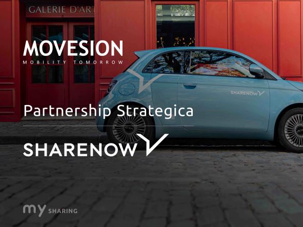 Movesion e Share Now, una partnership nel segno della mobilità sostenibile