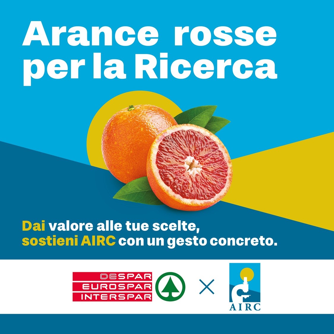 Despar Italia è al fianco di Fondazione Airc per sostenere la lotta contro il cancro