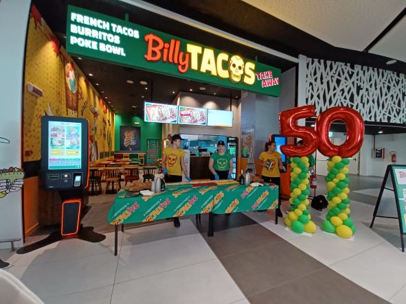Billy Tacos (Gruppo Roadhouse) inaugura il 50° ristorante