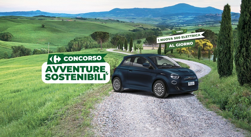 Green Retail  - Carrefour presenta il concorso "Avventure Sostenibili" in collaborazione con National Geographic e Fiat 