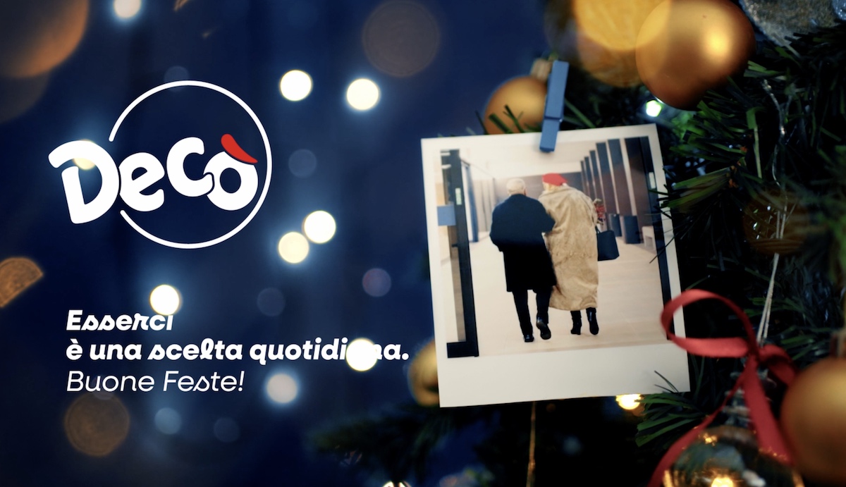 Decò lancia la campagna video di Natale “Esserci è una scelta quotidiana”