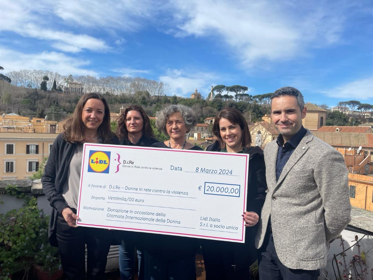 Lidl Italia dona 40.000 euro a D.i.Re e Salute Donna onlus