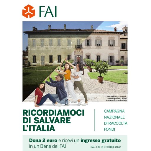 Il Gruppo Finiper sostiene il Fai con la campagna di raccolta fondi “Ricordiamoci di Salvare l’Italia"